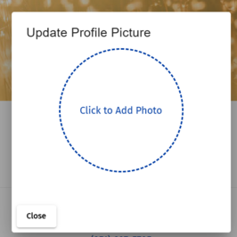 Update Profile Picture